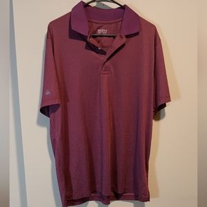 Brooks Brothers Men's Burgundy Polo